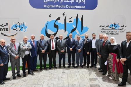 Publisher of Al Rai and Jordan Times launches digital transformation with digital media centre and state-of-the-art studios