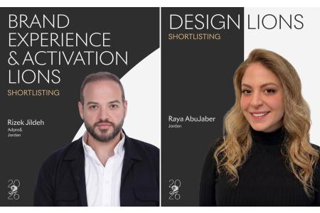 Rizek Jildeh and Raya Abujaber in Cannes Lions 2026 Shortlisting Jury