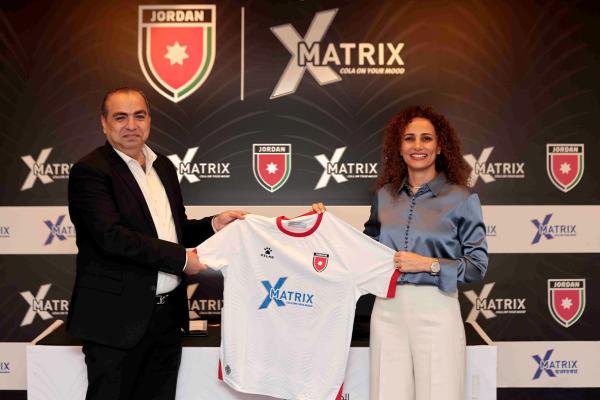 Matrix Cola signs with Jordan Football Association
