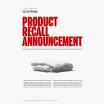 Product Recall Announcement Sleepzone World Cup 2026 Campaign 3