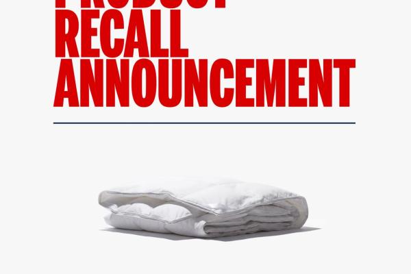 Product Recall Announcement by Sleepzone 1